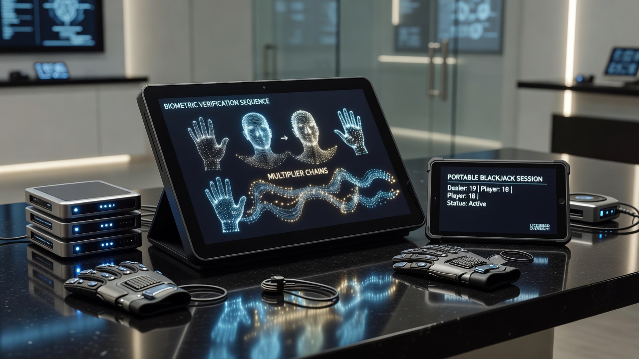 Biometrische Verifizierung in mobilen Blackjack-Sitzungen unter Aufsicht
