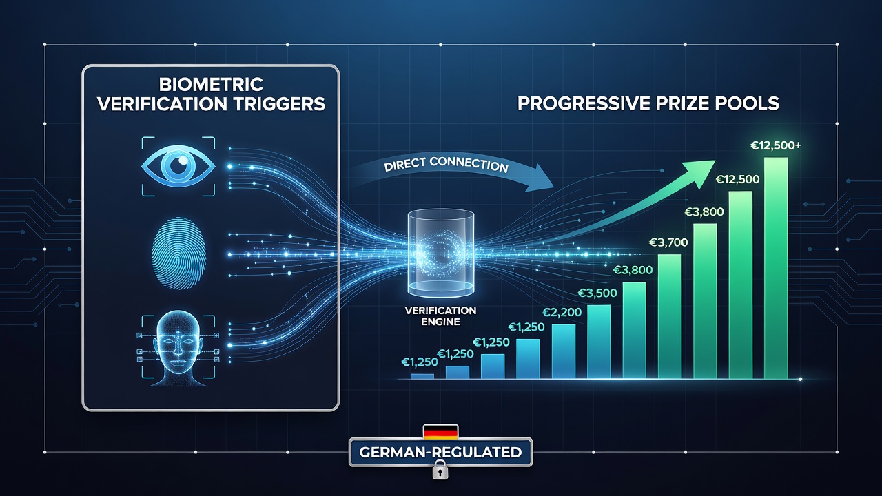 Verbindung biometrischer Trigger mit progressiven Preispools in deutschen mobilen Casinos