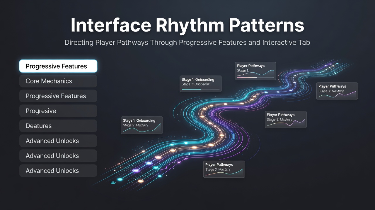 Mobile Schnittstelle mit interaktiven Tabellen und progressiven Jackpot-Elementen unter rhythmischer Steuerung