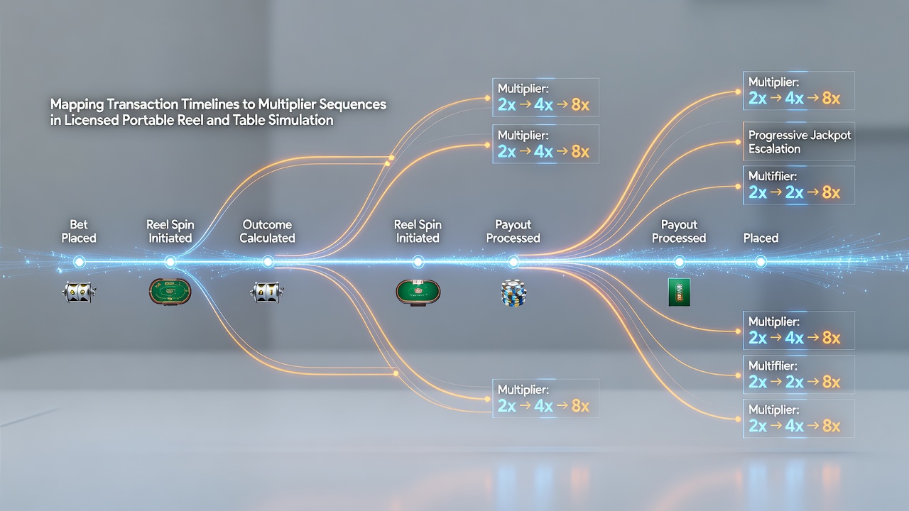 Analyse von Multiplikatorsequenzen und Transaktionsverläufen in lizenzierten mobilen Simulationen