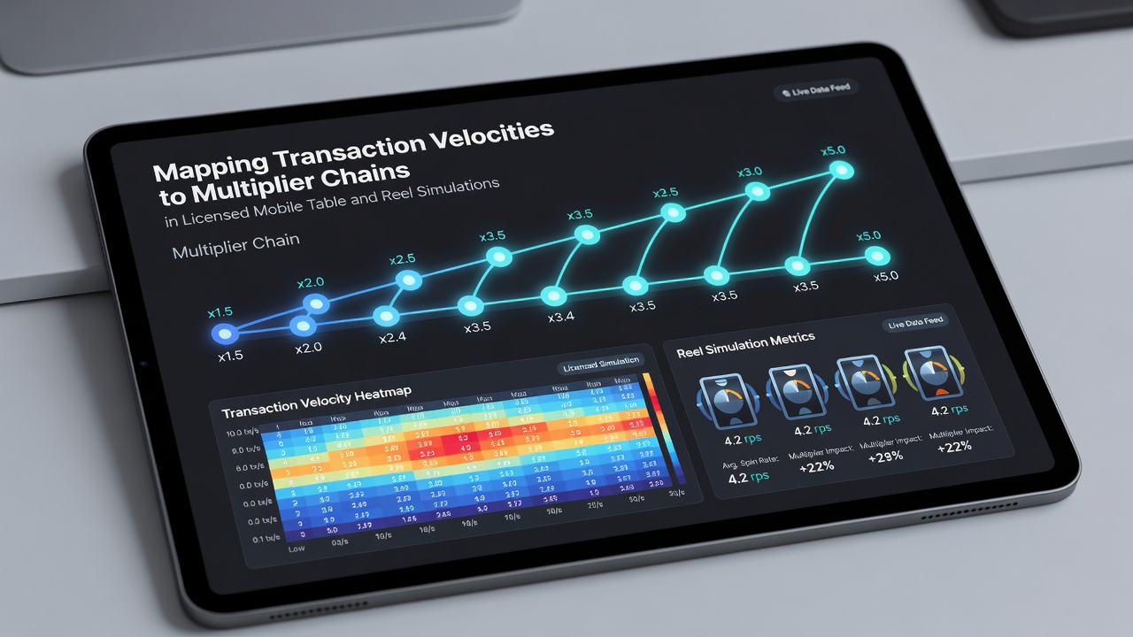 Analyse der Multiplikator-Ketten in mobilen Tisch- und Walzenspielen unter Einfluss von Transaktionsgeschwindigkeiten