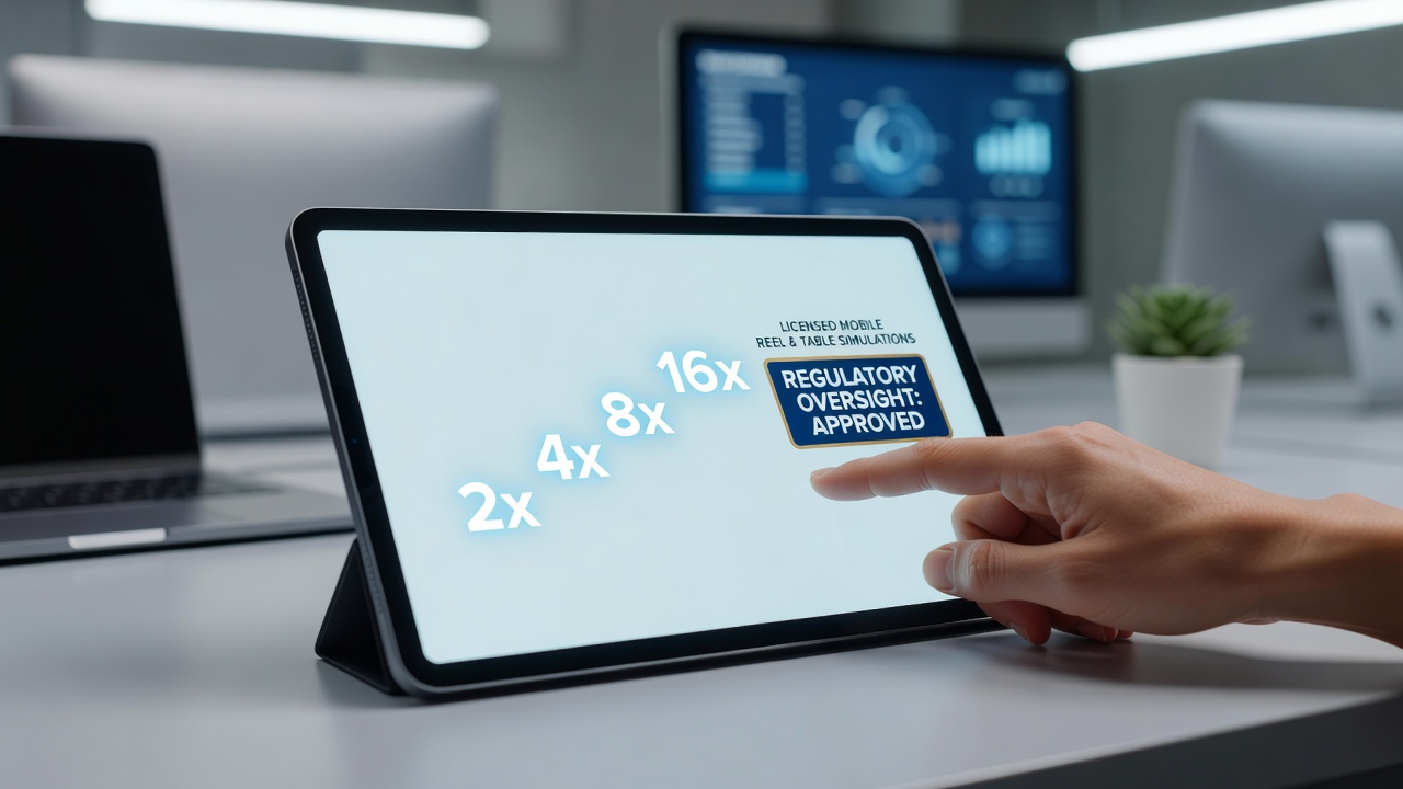 Touchscreen-Gesten beeinflussen Multiplikator-Sequenzen in mobilen Casino-Simulationen